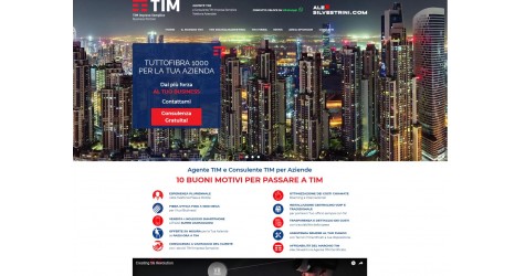 Alexsilvestrini.com: nuovo sito per il consulente TIM!